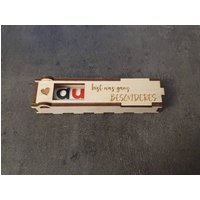 Personalisierte Duplo Geschenkbox - Kleine Aufmerksamkeit, Perfektes Personalisiertes Geschenk Für Vatertag, Muttertag Oder Valentinstag von cCreativeLaser