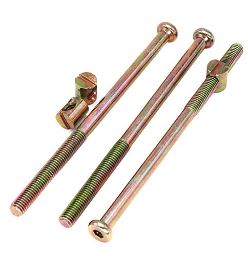 cSeao -Bettschrauben für Möbel, M8 x 130 mm, 10 Stück von cSeao