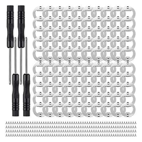 caapmony 100 Set FlaschenöFfner-Einsatz DIY FlaschenöFfner-Hardware Metall-FlaschenöFfner-Hardware BierflaschenöFfner DIY von caapmony