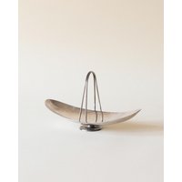 Gehämmerter Anbietkorb Aus Silber von cabinetthestore