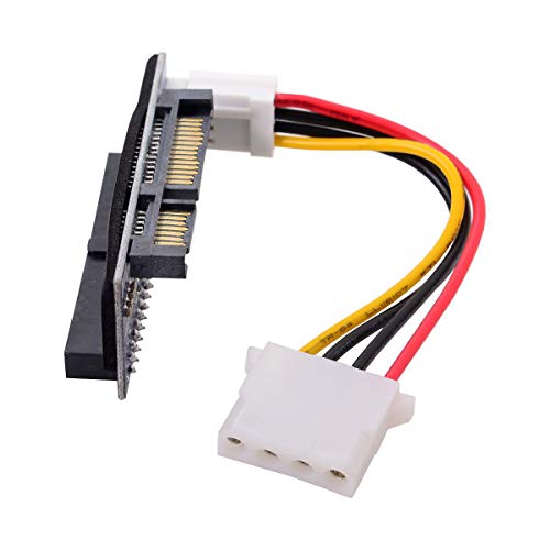 cablecc IDE/PATA 40-poliger Festplatten-auf-SATA-Buchsen-Konverter-Adapter, PCBA für Desktop und 3,5-Zoll-Festplatte von cablecc
