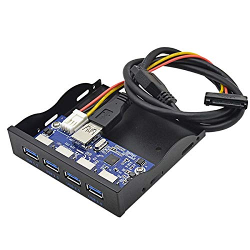 Cablecc USB 3.0 HUB 4 Ports Front Panel auf Motherboard 20pin Connector Kabel für 3,5 Zoll Diskettenschacht Cablecc USB 3.0 HUB 4 Ports Front Panel auf Motherboard 20pin Connector Kabel für 3,5 Zoll Diskettenschacht von cablecc