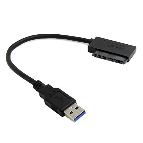 Cablecc USB 3.0 auf Micro SATA 7+9 16 Pin 1,8 Zoll 90 Grad abgewinkelter Festplatten-Treiber SSD Adapterkabel 10 cm Cablecc USB 3.0 auf Micro SATA 7+9 16 Pin 1,8 Zoll 90 Grad abgewinkelter Festplatten-Treiber SSD Adapterkabel 10 cm von cablecc