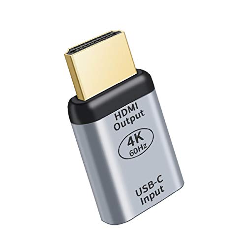 Cablecc USB-C Typ C Buchse Quelle zu HDMI Waschbecken HDTV Adapter 4K 60hz 1080p für Tablet & Telefon & Laptop von cablecc