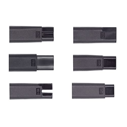 cablecc 6 Stück/Set USB-C-Buchse auf DC 5 V 2-Pin-Ladeadapter für elektrische Haarschneidemaschine, Bartschneider, Rasierer, Schönheitsinstrumente cablecc 6 Stück/Set USB-C-Buchse auf DC 5 V 2-Pin-Ladeadapter für elektrische Haarschneidemaschine, Bartschneider, Rasierer, Schönheitsinstrumente von cablecc