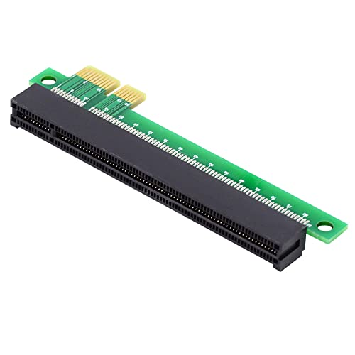 cablecc PCI-E Express 1x auf 16x Stecker auf Buchse Extender Konverter Riser Card Adapter Erweiterung für Grafikkarte von cablecc