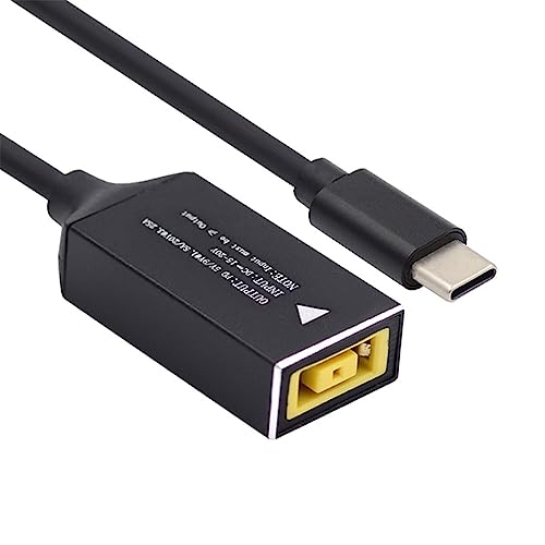 cablecc Rechteckiger 11,0 * 4,5-mm-Klinkeneingang zum USB-C-Typ-C-Netzstecker-Ladekabel für PD9V 15V 20V 65W Laptop-Telefon von cablecc