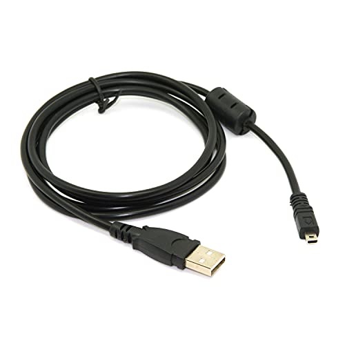 cablecc USB 2.0 PC-Datenkabel für Sanyo Kamera Xacti VPC vpc-e1600 E6 EX/GX/AX/PX/TP von cablecc