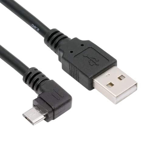 cablecc USB 2.0 Typ-A auf 5 V Micro USB 5-poliges Strom-, Lade- und Datenkabel, links abgewinkelt für Telefon-Tablet-Kamera, 10 cm cablecc USB 2.0 Typ-A auf 5 V Micro USB 5-poliges Strom-, Lade- und Datenkabel, links abgewinkelt für Telefon-Tablet-Kamera, 10 cm von cablecc