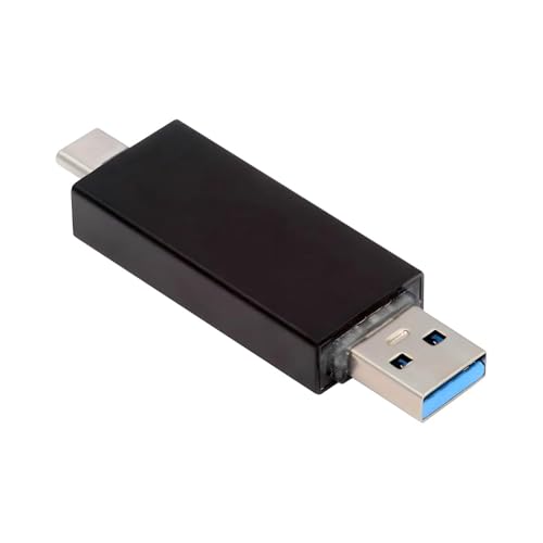 cablecc USB 3.0 5 Gbit/s und Typ C auf 2-in-1 TF T-Flash-Karte und SD-Kartenleser/-schreiber für Kamera, Laptop, Tablet und Mate Serial Phone von cablecc