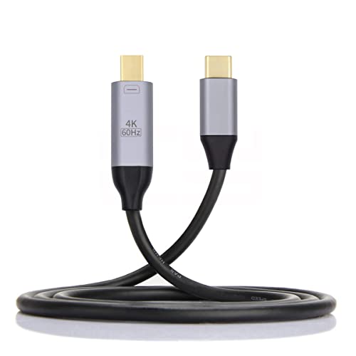 cablecc USB 3.1 Typ C USB-C-Quelle zu Mini DisplayPort DP zeigt männliches 4K-Monitorkabel für Laptop 1,8 m an von cablecc