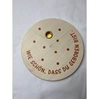 Geburtstagsbrett - Geburtstagsbrettchen Kerzenhalter Für Den Besonderen Tag Geburtstag von cadenaliebe