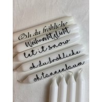 Kerzen Weihnachten Geburtstag Geschenk von cadenaliebe