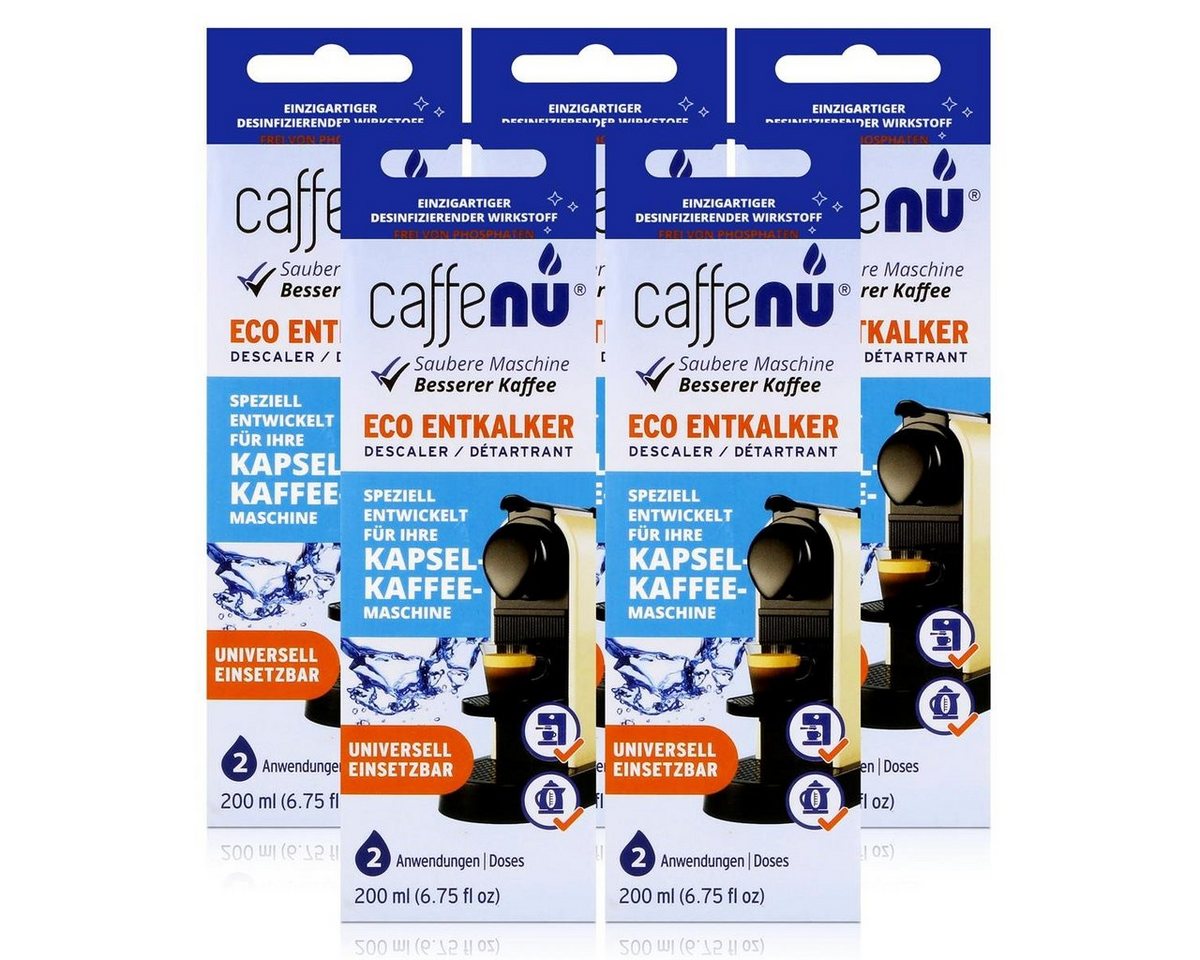 caffenu Caffenu Eco Entkalker 200ml - Speziell für Kapsel-Kaffee-Maschinen (5e Entkalker von caffenu