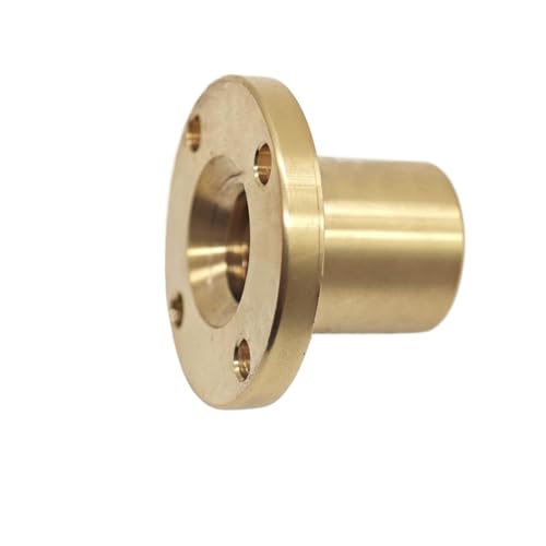 Messing Schraubenmutter T16 Leitspindel 3 mm Steigung 3 mm Steigung Trapezgewindeblock TrL16x3 Linksgewinde Flanschmutter Unterstützung Messing Schraubenmutter T16 Leitspindel 3 mm Steigung 3 mm Steigung Trapezgewindeblock TrL16x3 Linksgewinde Flanschmutter Unterstützung von caihongwei