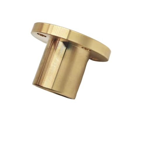 T24 Rundschraube Mutter Tr24x4 Tr24x5 TrL24x4 TrL24x5 4mm 5mm Steigung Linksgewinde Rechtsgewinde Flansch Trapezgewinde Mutter (Linksgewinde, 4mm pitch) von caihongwei