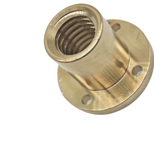 TrL32x6 Runde Flanschmutter, Linksgewinde, Trapezgewindemutter aus Messing für 6 mm Steigung, T32 Leitspindel Stützteile TrL32x6 Runde Flanschmutter, Linksgewinde, Trapezgewindemutter aus Messing für 6 mm Steigung, T32 Leitspindel Stützteile von caihongwei