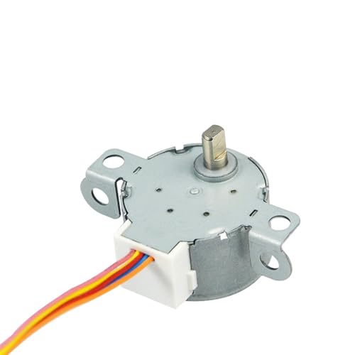 caihongwei Schrittmotor linear 12 V DC 30BYJ46 Getriebe-Schrittmotor Intelligenter Monitor 4-phasiger 130-Ohm-Untersetzungs-Schrittmotor Klimaanlagen-Lüftermotor Bewegungsschlitten caihongwei Schrittmotor linear 12 V DC 30BYJ46 Getriebe-Schrittmotor Intelligenter Monitor 4-phasiger 130-Ohm-Untersetzungs-Schrittmotor Klimaanlagen-Lüftermotor Bewegungsschlitten von caihongwei