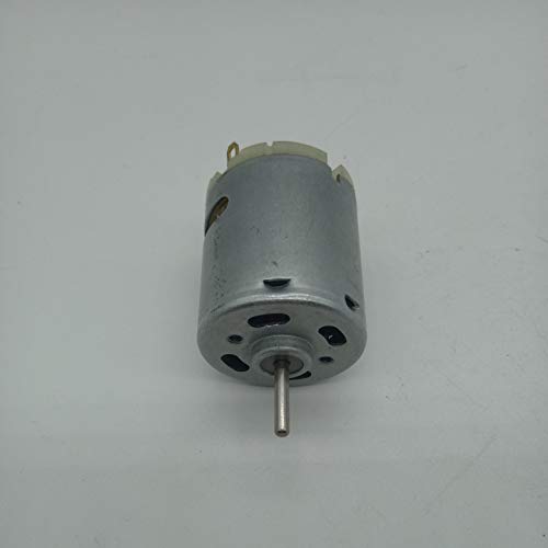 caihongwei caihv-Gleichstrommotor langlebig, RS365 DC Hochgeschwindigkeitsmotor, 18V 24V für Föhn-DC-Motor, 19400r / min / 10500r / min Mini-Elektromotor, Zubehör (Speed(RPM) : 18V 19400rpm) von caihongwei