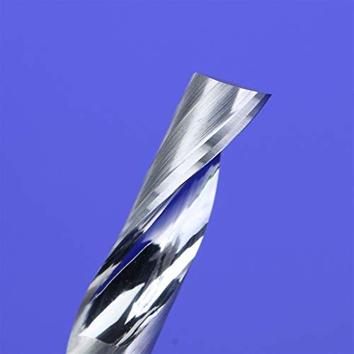 caihv- Hohe Schnittleistung 10 stücke 4mm Einzelflötenfräser für Aluminium-CNC-Werkzeuge, Industrielle Werkzeuge (Dimensions : 10Pcs 4X17mm) von caihongwei