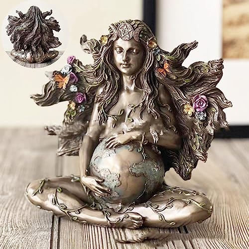 Millennial Gaia Statue,Gaja Mutter Erde Figur,Mutter Erde Göttin Statue Gaia,Figur der Göttin Mutter Erde,für Haus,Garten und Outdoor Decor von cailiya