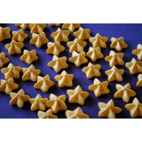 Royal Icing Stars - Zuckertortendekorationen - Goldsterne Aus Hergestellt Und Mit Luster Dust | 50 Oder 100 Gebürstet von cakeartbychristy