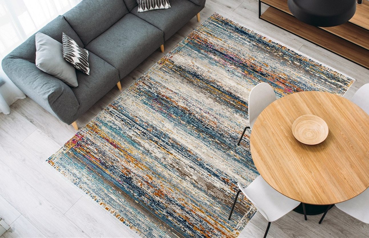 calo-deluxe Teppich Valessa-808, rechteckig, Höhe: 5 mm, Wohnzimmer von calo-deluxe