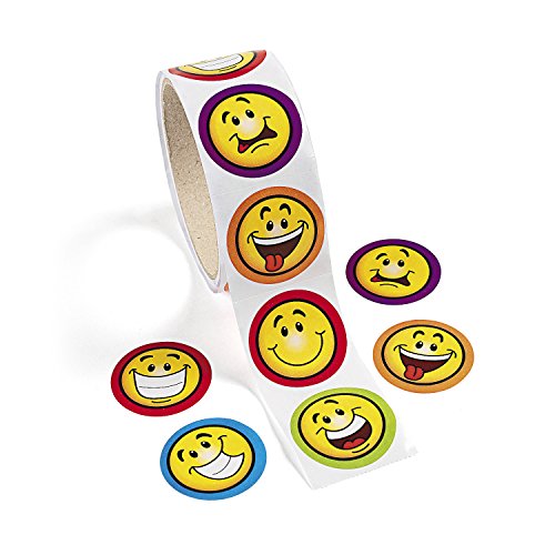Aufkleber lustige Fratzen Sticker 100 Stück Palandi® von cama24com