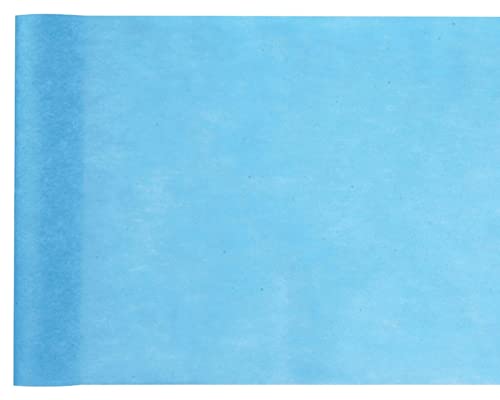 Tischläufer Tischband Tischvlies Deko Vlies 25m Rolle 30cm breit mit Palandi® Sticker (Türkis) von cama24com