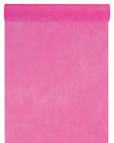 cama24com Tischläufer Fuchsia Magenta aus Vlies 30cm breit, 10m für Tischdekoration Palandi® von cama24com