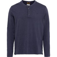 camel active Henleyshirt, mit Logostickerei von camel active