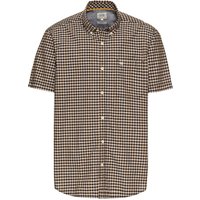 camel active Kurzarmhemd, kariert, mit Button-Down-Kragen von camel active