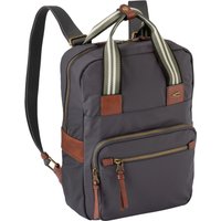 camel active Rucksack "Bari", aus hochwertigem matten Nylon mit gestreiftem Gewebeband von camel active