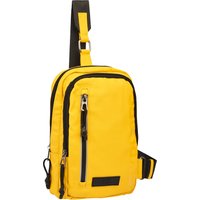 camel active Cityrucksack "Explore", wasserabweisendes recyceltes Nylon und reflektierende Reißverschlüsse von camel active