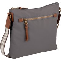 camel active Umhängetasche "Bari", aus hochwertigem matten Nylon mit gestreiftem Gewebeband von camel active