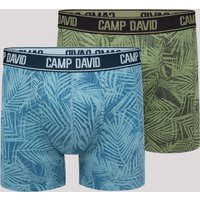 CAMP DAVID Boxershorts "Set:", (2 St.), mit All Over Print von camp david