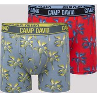 CAMP DAVID Boxershorts "Set:", (2 St.), mit All Over Print von camp david