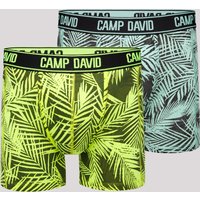 CAMP DAVID Boxershorts "Set:" 2 Stk. tlg., mit All Over Print von camp david