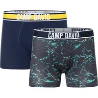 CAMP DAVID Boxershorts "casual", (2er Pack), mit elastischem Bund von camp david