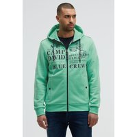 CAMP DAVID Kapuzensweatjacke Eingrifftaschen mit Druckknopfverschluss CAMP DAVID Kapuzensweatjacke Eingrifftaschen mit Druckknopfverschluss von camp david
