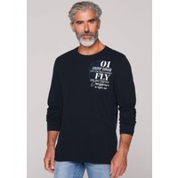 CAMP DAVID Langarmshirt, mit Rücken-Print von camp david