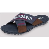 CAMP DAVID Pantolette, mit Stickerei von camp david