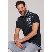 CAMP DAVID Poloshirt, mit Logo-Applikationen von camp david