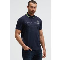 CAMP DAVID Poloshirt mit Seitenschlitze von camp david