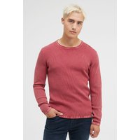 CAMP DAVID Rundhalspullover mit Rollsäumen CAMP DAVID Rundhalspullover mit Rollsäumen von camp david