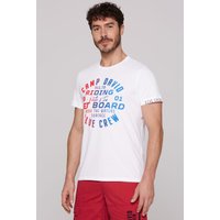 CAMP DAVID Rundhalsshirt, aus Baumwolle von camp david