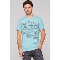 CAMP DAVID Rundhalsshirt, aus Baumwolle von camp david