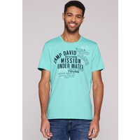 CAMP DAVID Rundhalsshirt, aus Baumwolle von camp david