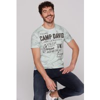 CAMP DAVID Rundhalsshirt, mit All Over-Print CAMP DAVID Rundhalsshirt, mit All Over-Print von camp david