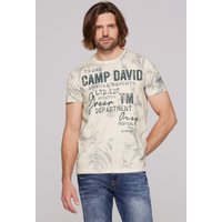 CAMP DAVID Rundhalsshirt, mit All Over-Print CAMP DAVID Rundhalsshirt, mit All Over-Print von camp david